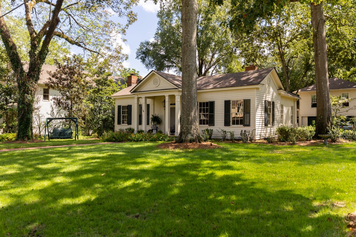 lawn care nice lawn with shade trees 2